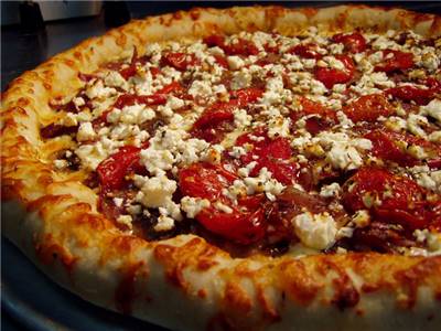 Roasted Tomato Pizza