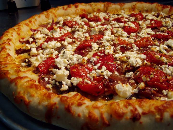 Roasted Tomato Pizza